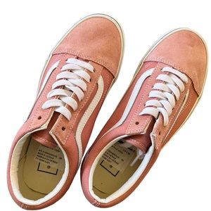 VANS old skool rosette/true white NWT sz 7